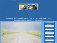 Tablet Screenshot of burgeuropeanremovals.com